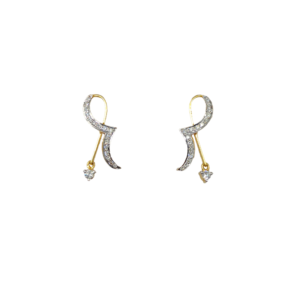 18k forma-S earing