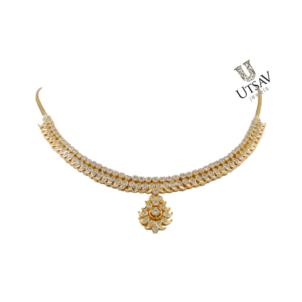 18k Diamond 109 Necklace